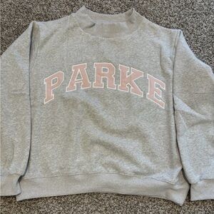 Parke Women’s Varsity Mockneck Sweatshirt L/XL